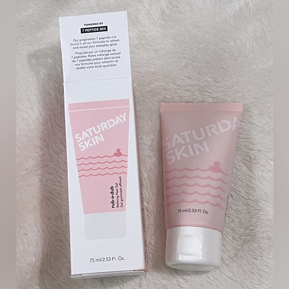 Saturday Skin Rub-a-dub Refining Peel Gel BNIB